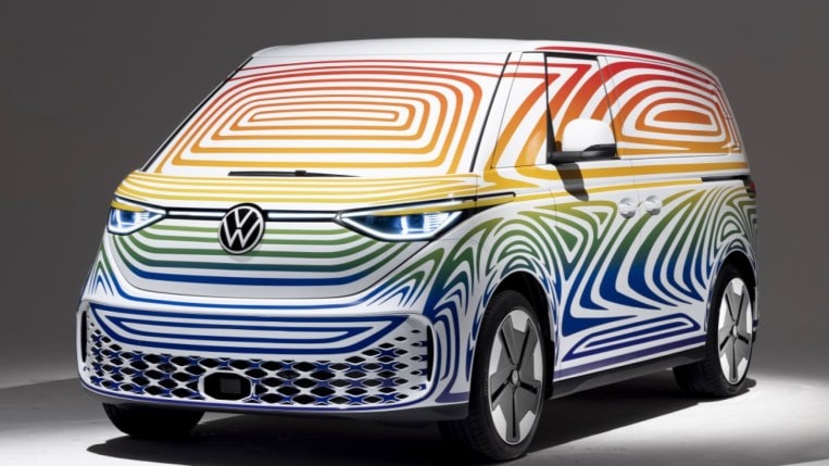 VW Teases ID.Buzz, the Electric Revival of the Iconic VW Bus - Kelley Blue Book