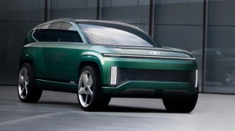 Hyundai SEVEN Concept Front Three Quarter