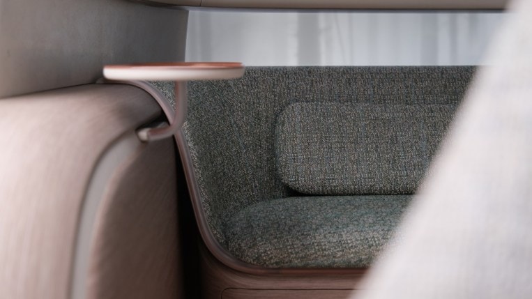 Hyundai SEVEN Concept Teaser Rear Bench