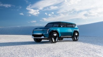 Kia EV9 Concept Front Three Quarter