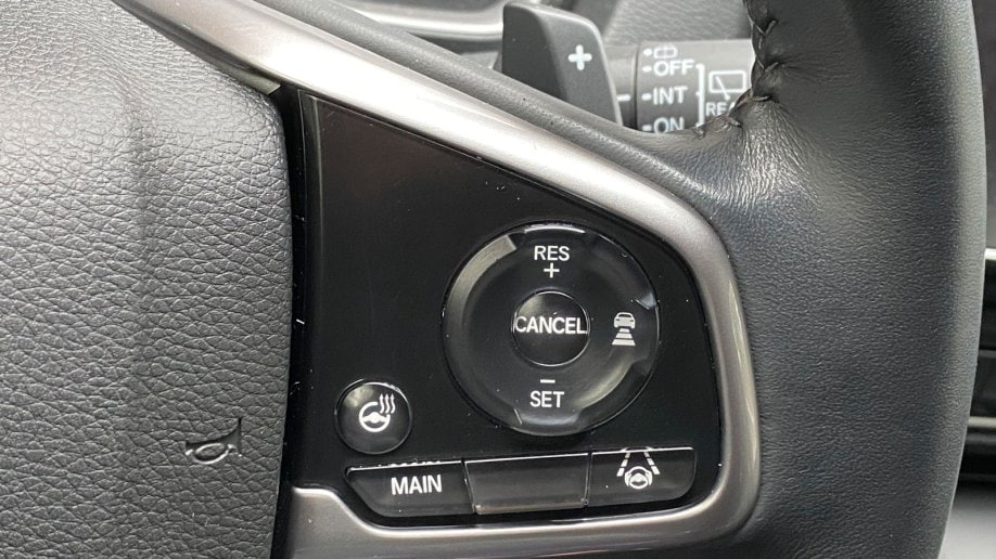 Lane-keeping assist button in 2021 Honda CR-V Touring Hybrid
