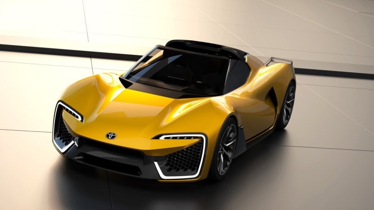 2022 Toyota EV Concept MR2
