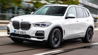 2022 BMW X5 in white.