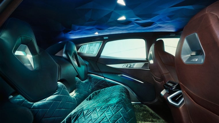 2023 BMW XM Concept Interior Rear Seats