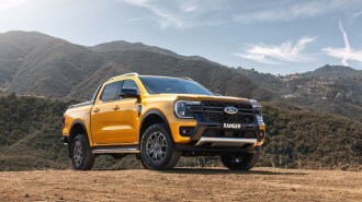The 2023 Ford Ranger available in Australia, which is likely the same as the U.S.-bound 2024 model