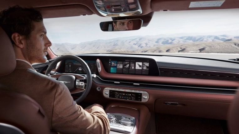 2023 Genesis G90 Interior With Inlays