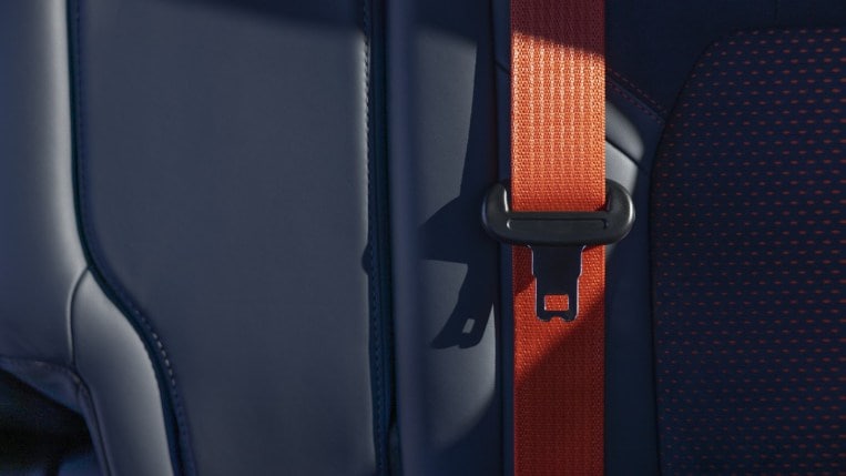 2022 Ford Bronco Raptor Interiror Seatbelt Detal