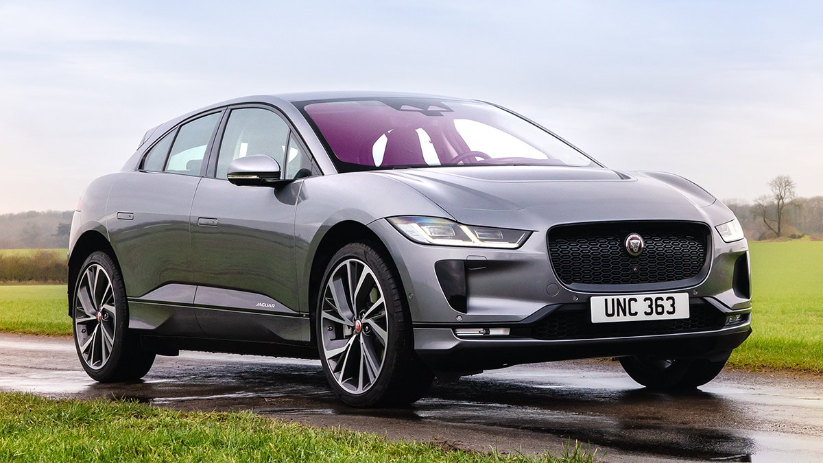 2022 Jaguar I-Pace in charcoal.