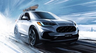 2023 Honda HR V Teaser Front Three Quarter