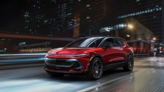 2024 Chevy Equinox EV Front Three Quarter