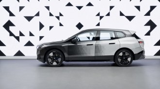 BMW IX Flow Concept Color Changing Paint 1