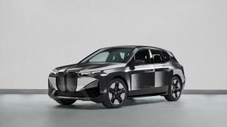 BMW IX Flow Concept Color Changing Paint 2