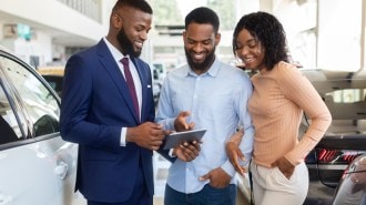 Dealership Buyers Smiling