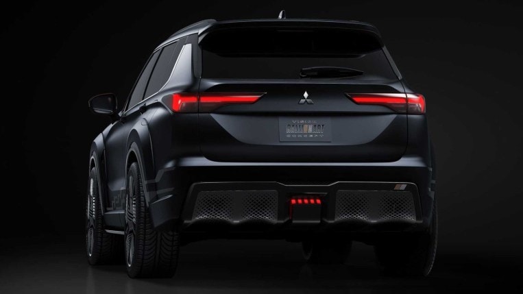 Mitsubishi Vision Ralliart Concept Rear Three Quarter