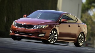 2014 Kia Optima Front Three Quarter