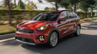 2022 Kia Niro driving