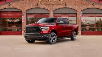 2022 Ram 1500 Firefighter Edition Front Three Quarter