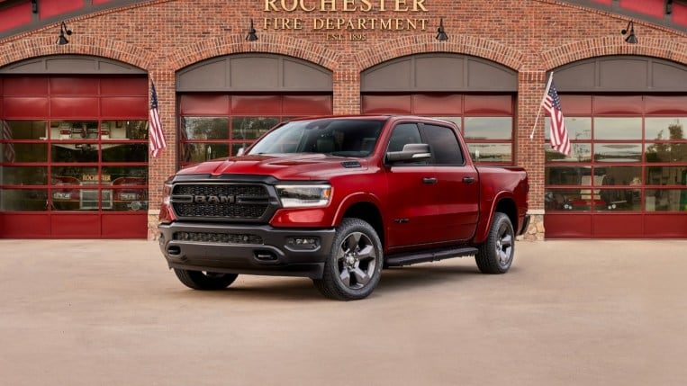 2022 Ram 1500 Firefighter Edition Front Three Quarter