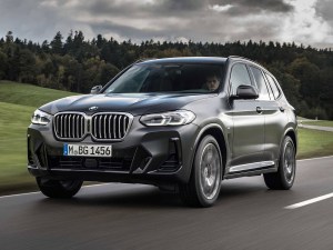 2022 BMW X3 in charcoal.