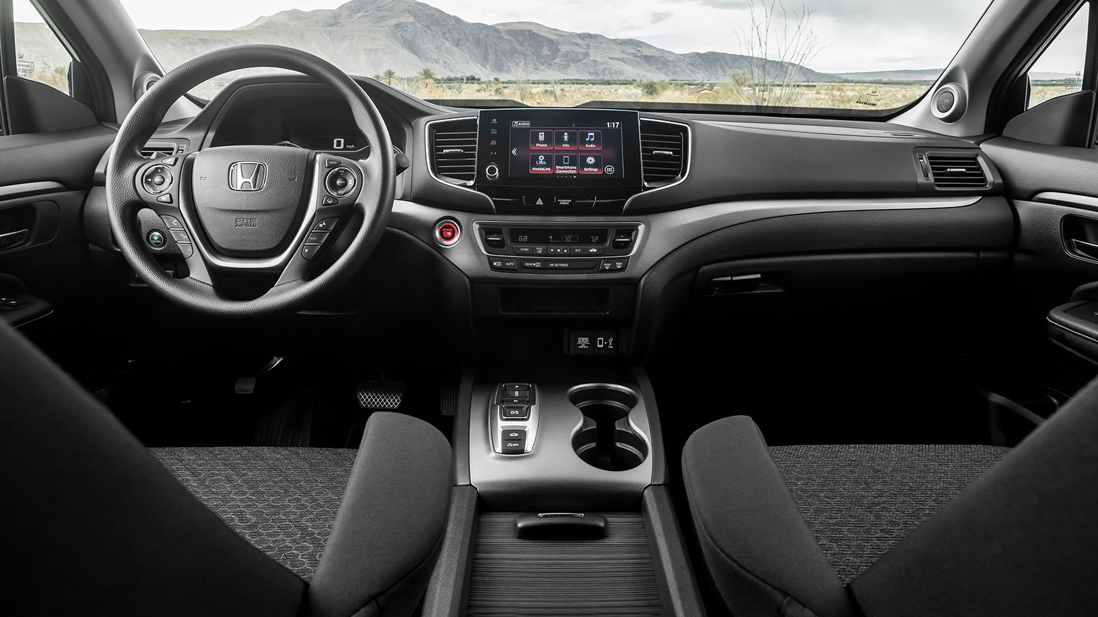 2022 Honda Ridgeline interior