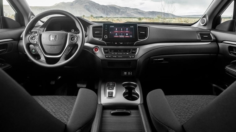 2022 Honda Ridgeline interior