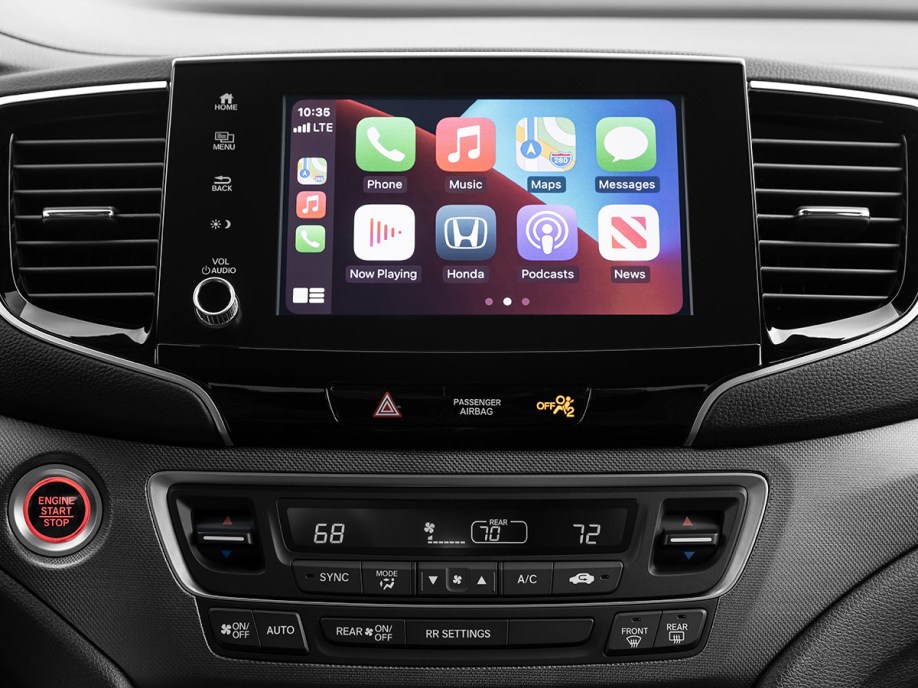 2022 Honda Ridgeline infotainment