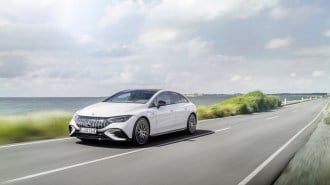 The 2023 Mercedes-Benz EQE sedan