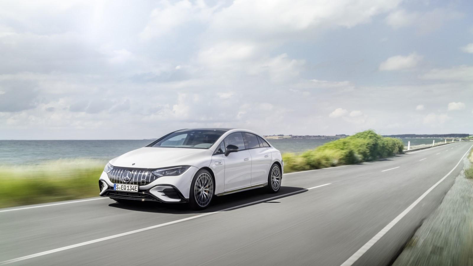 The 2023 Mercedes-Benz EQE sedan