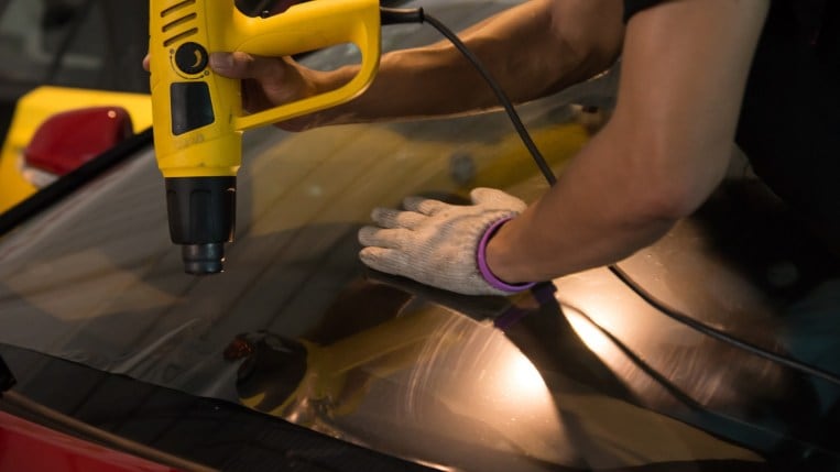 Application of Ceramic Tint On Car