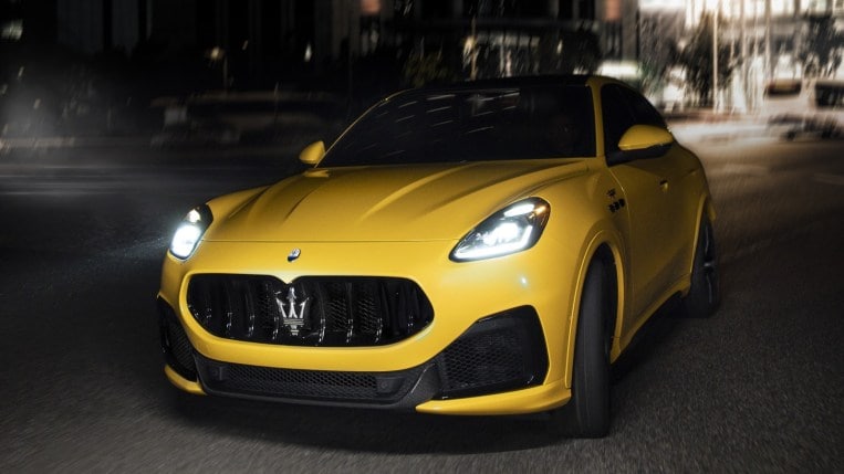 2023 Maserati Grecale Front Three Quarter Fascia Detail