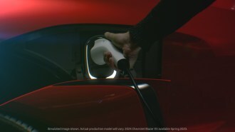 2024 Chevy Blazer SS Teaser Charging Port
