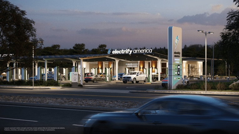 Electrify America Flagship Charging Lounge