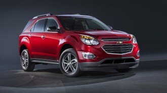 2015 Chevy Equinox Front Three Quarter
