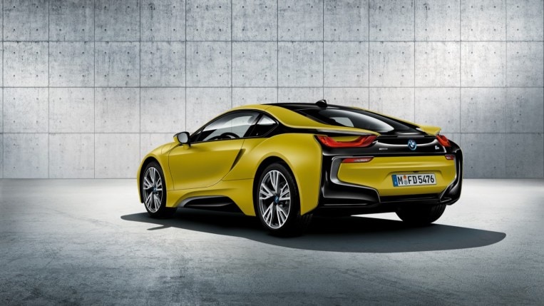 2017 Bmw I8 Rear Three Quarter