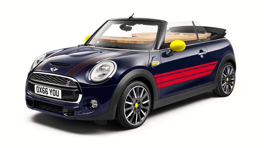 Mini Cooper JCW Convertible in Black