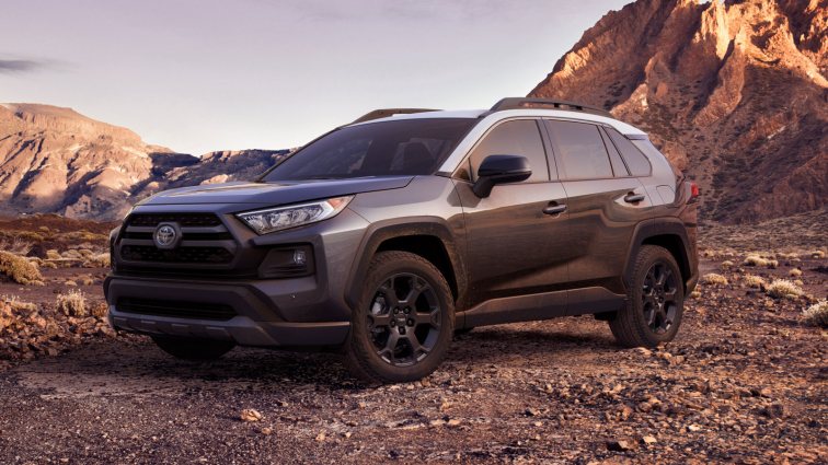 2020 Toyota RAV4 TRD Off-Road near hills