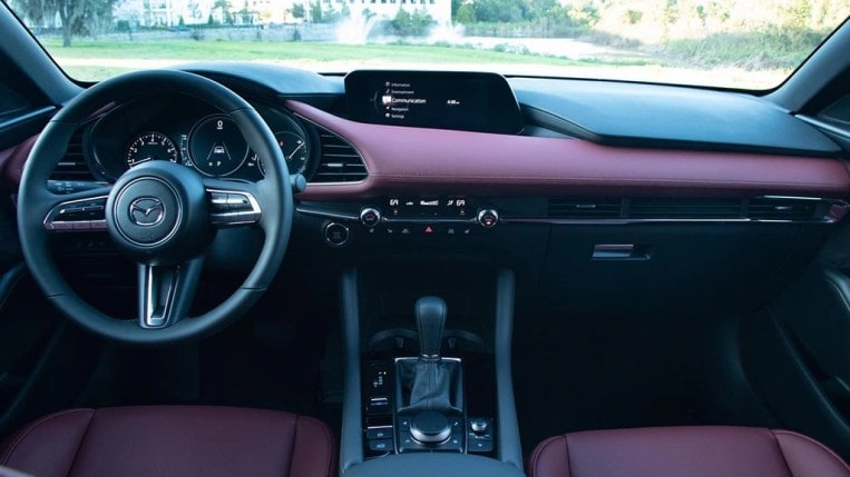 2021 Mazda3 interior