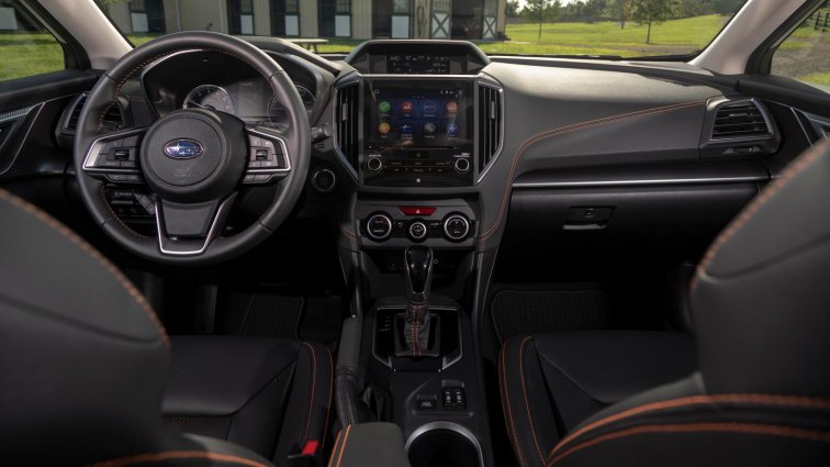 2021 Subaru Crosstrek interior dash