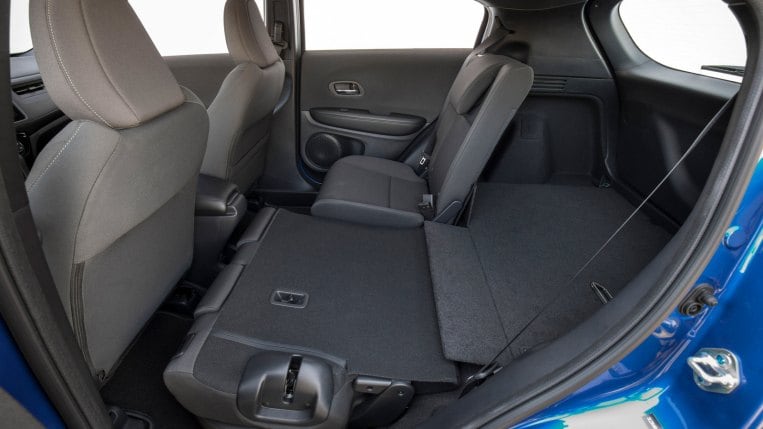 2022 Honda HR-V rear seat folded