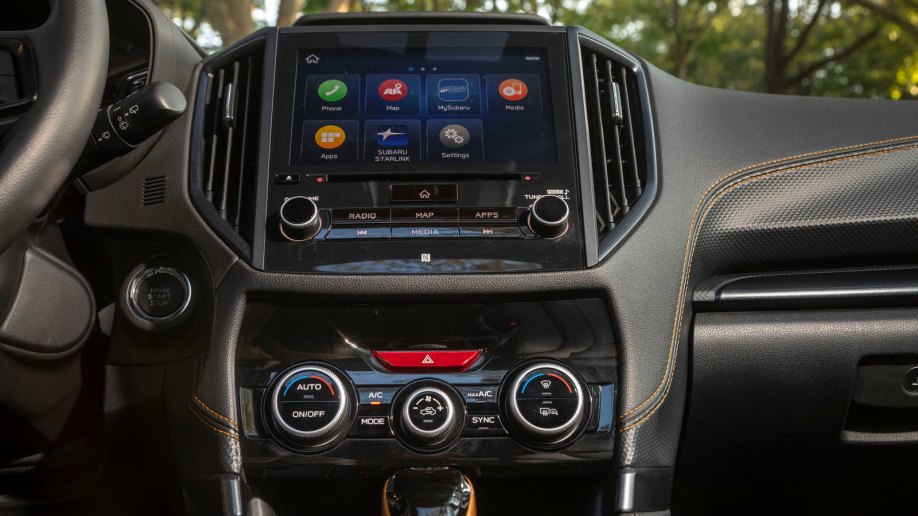 2022 Subaru Forester infotainment screen