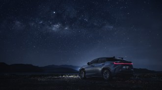 2023 Lexus RZ 450e Teaser Rear Three Quarter