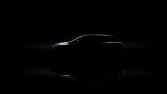 2023 Mercedes Benz EQS SUV Teaser Profile