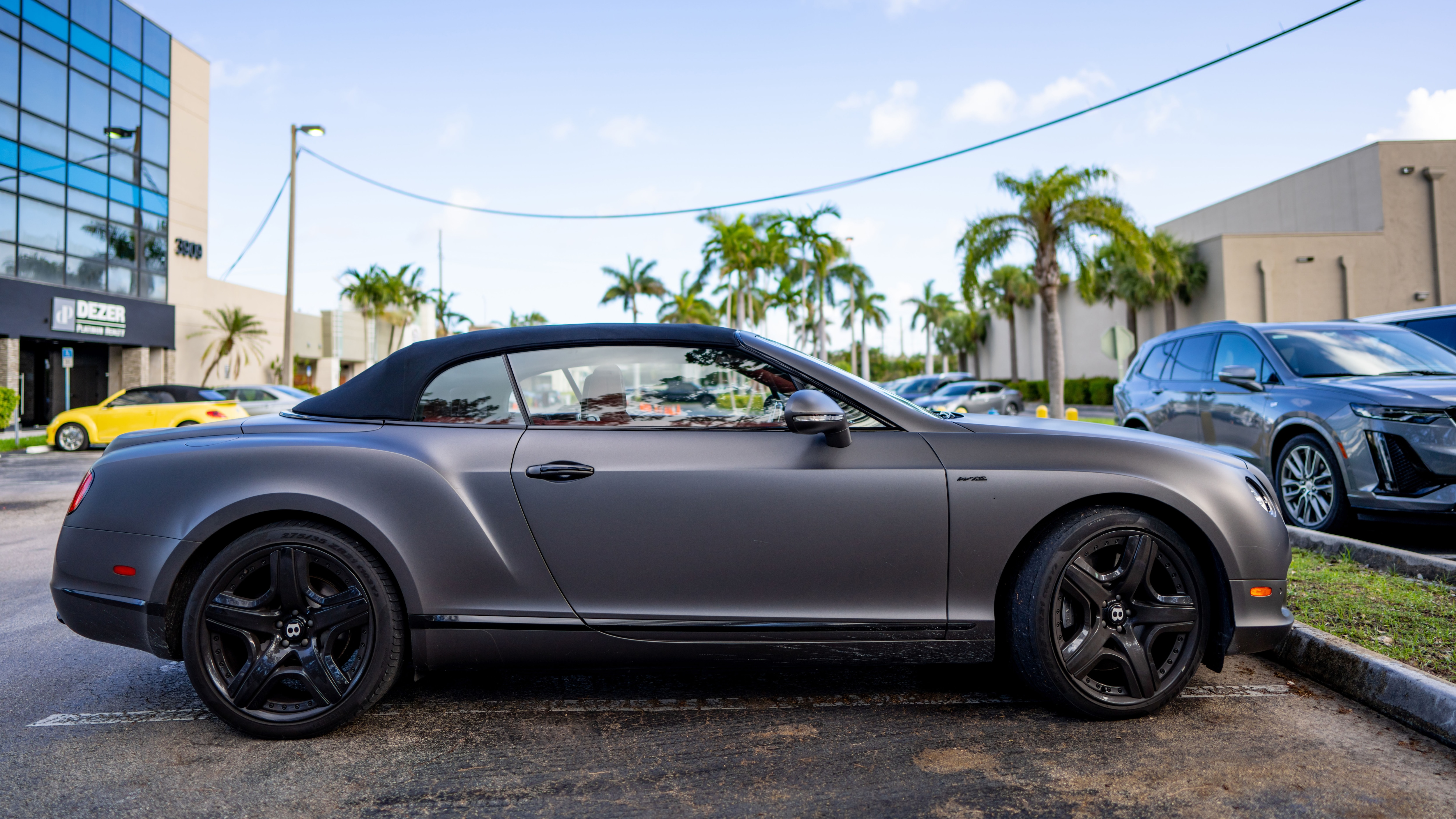 2021 Bentley Continental GT with a matte finish.