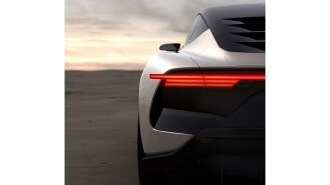 DeLorean Teaser Rear