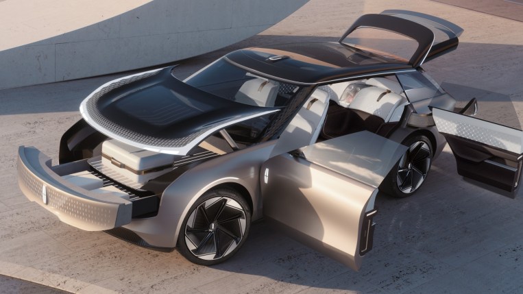 Lincoln Star Concept Exterior Doors Open