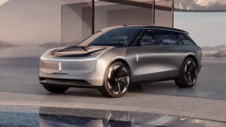 Lincoln Star Concept Front Three Quarter