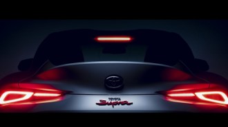 Toyota GR Supra Manual Badge