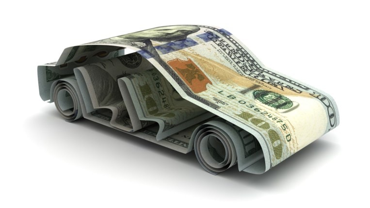 Car Money Origami