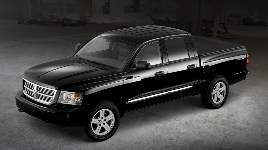 2011 Ram Dakota in black.
