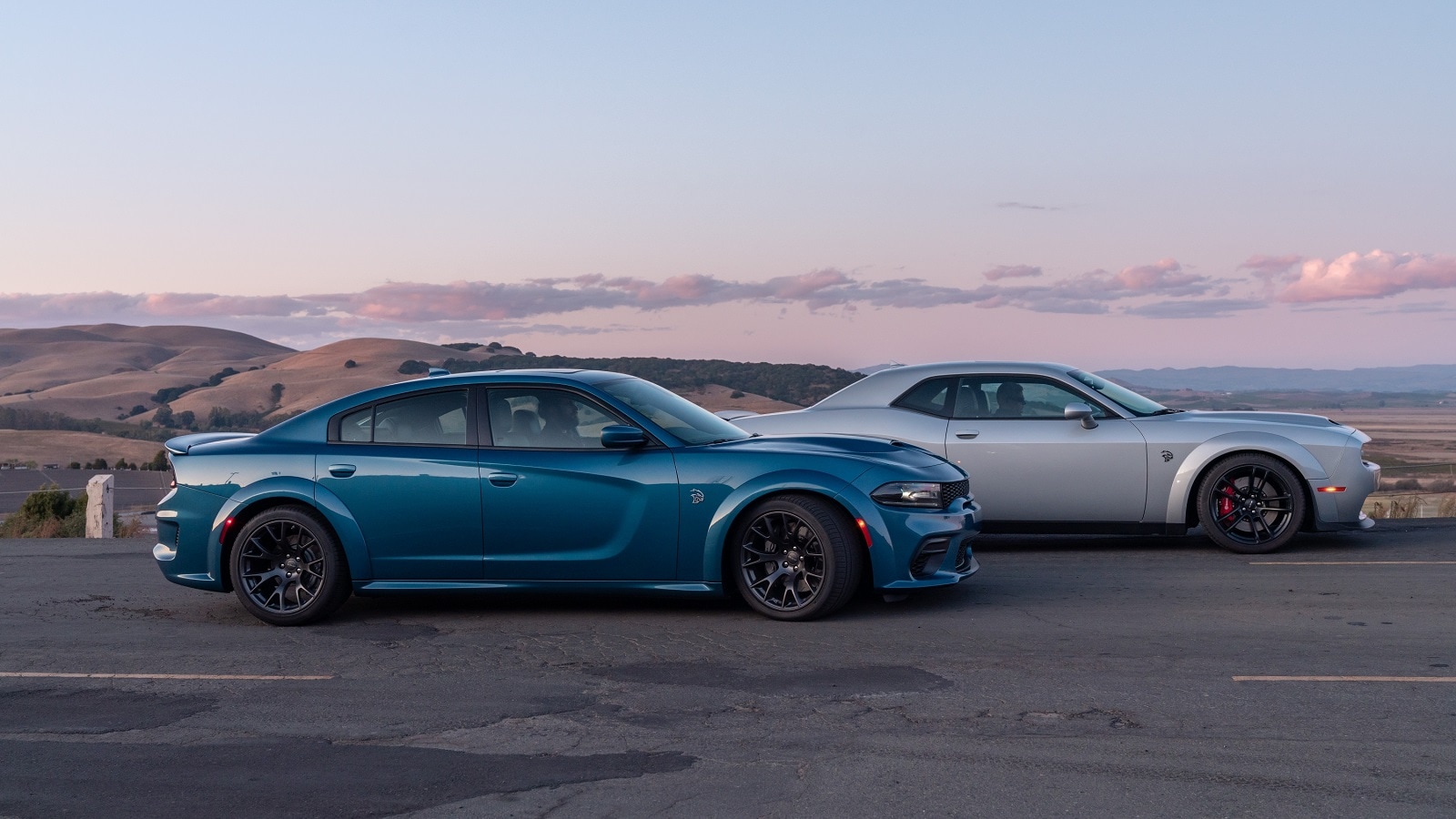 2020 Dodge Charger SRT Hellcat Widebody and 2020 Dodge Challenger